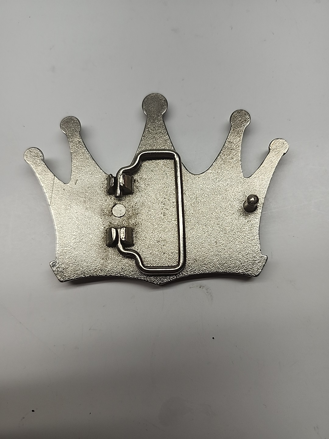 LARGE CROWN DESIGN BELT BUCKLE – WITH CRYSTALS