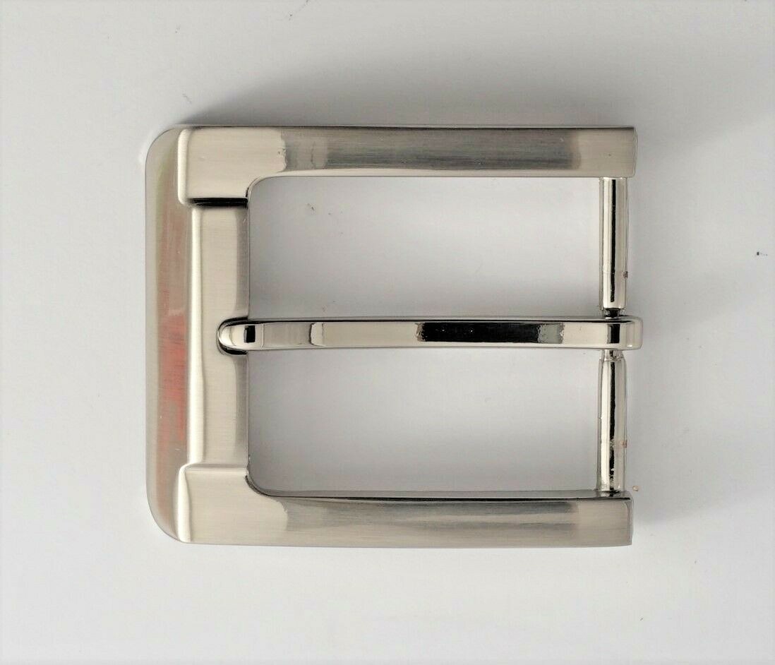 New 1 1/2&Prime; (38mm) pin buckle(#T12) new man women durable brushed nickel color