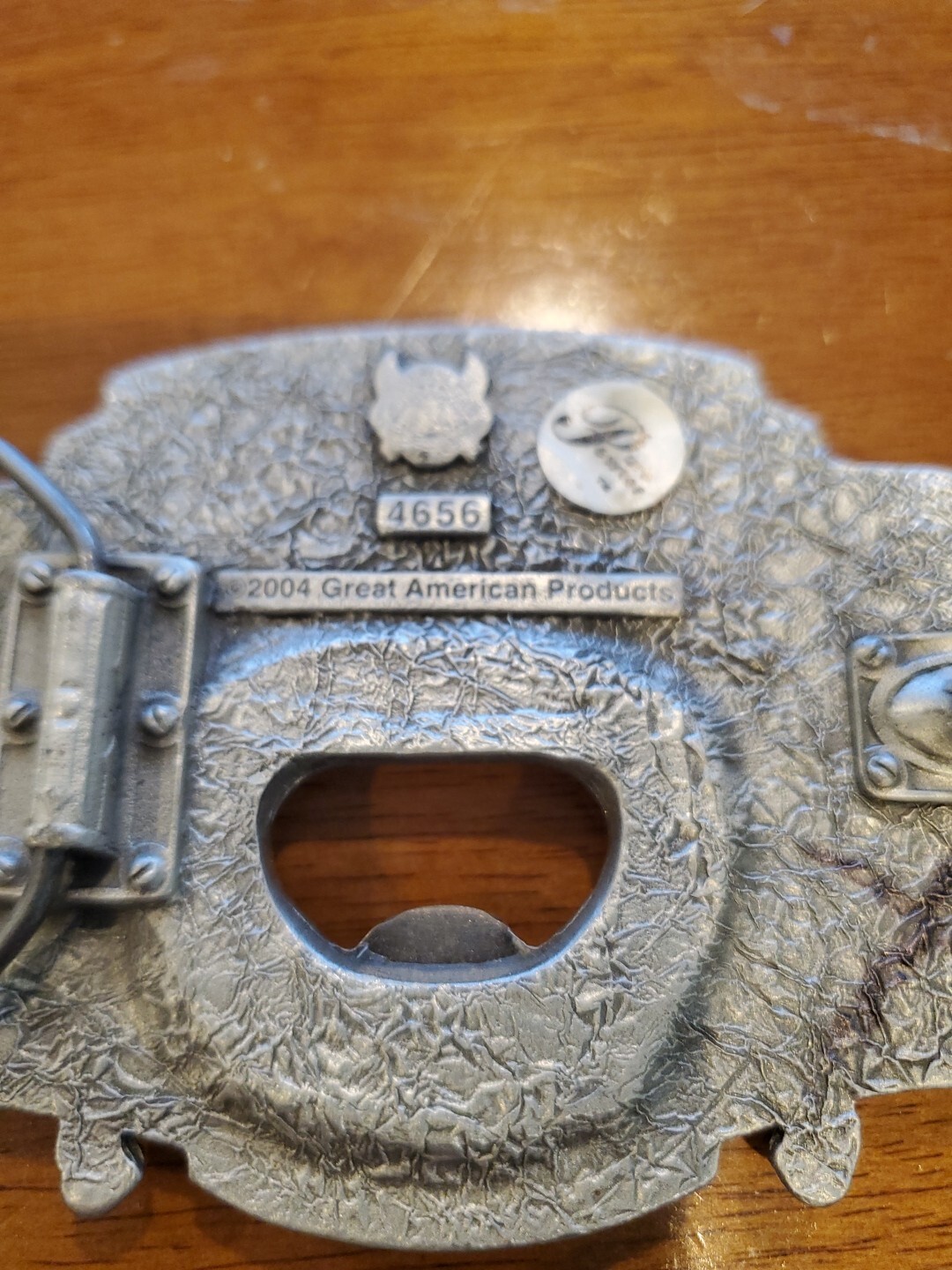 VINTAGE « TEXAS BEST » 2004 GREAT AMERICAN BELT BUCKLE CO. USA MADE BELT BUCKLE
