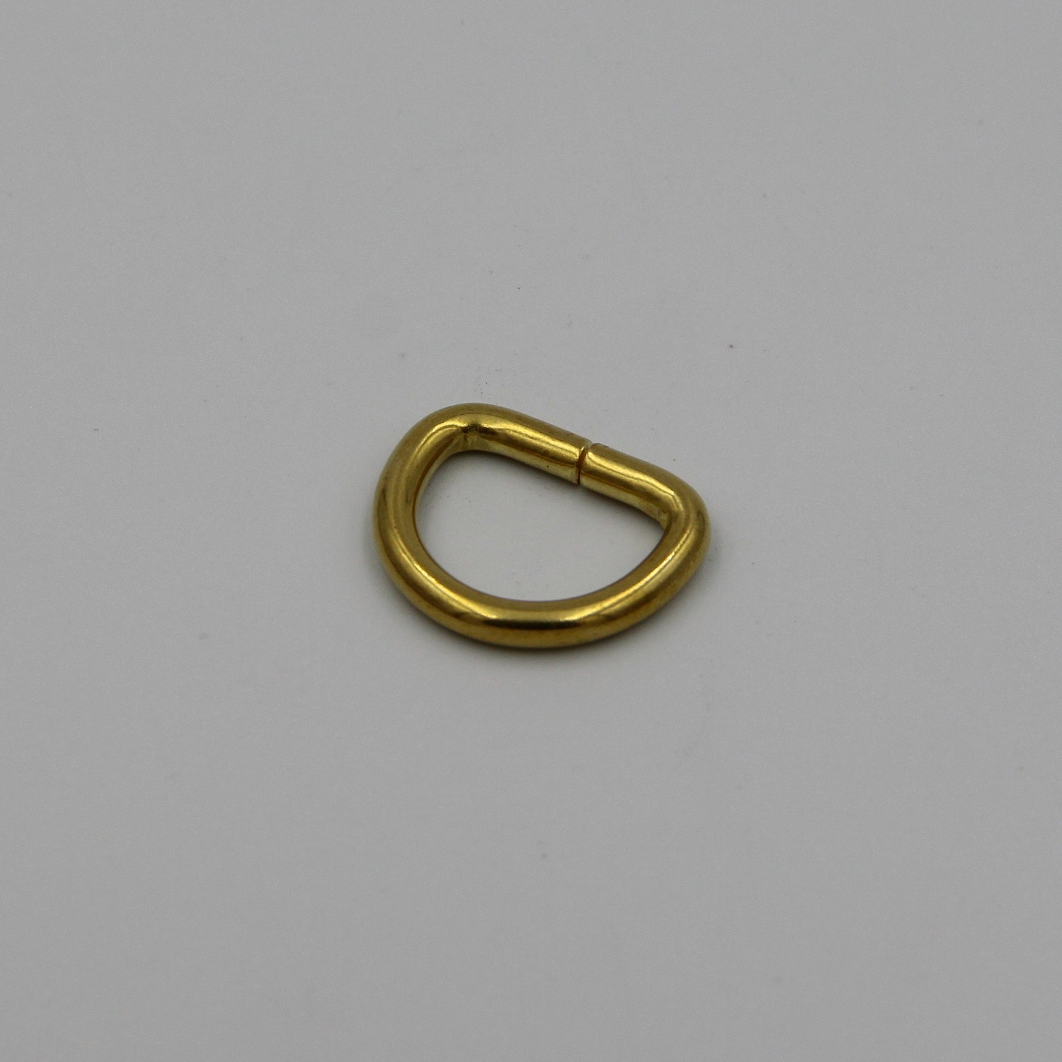 20mm D Ring Loop Strap Adjuster Buckle Solid Brass Bag Fastener Hardwares lot