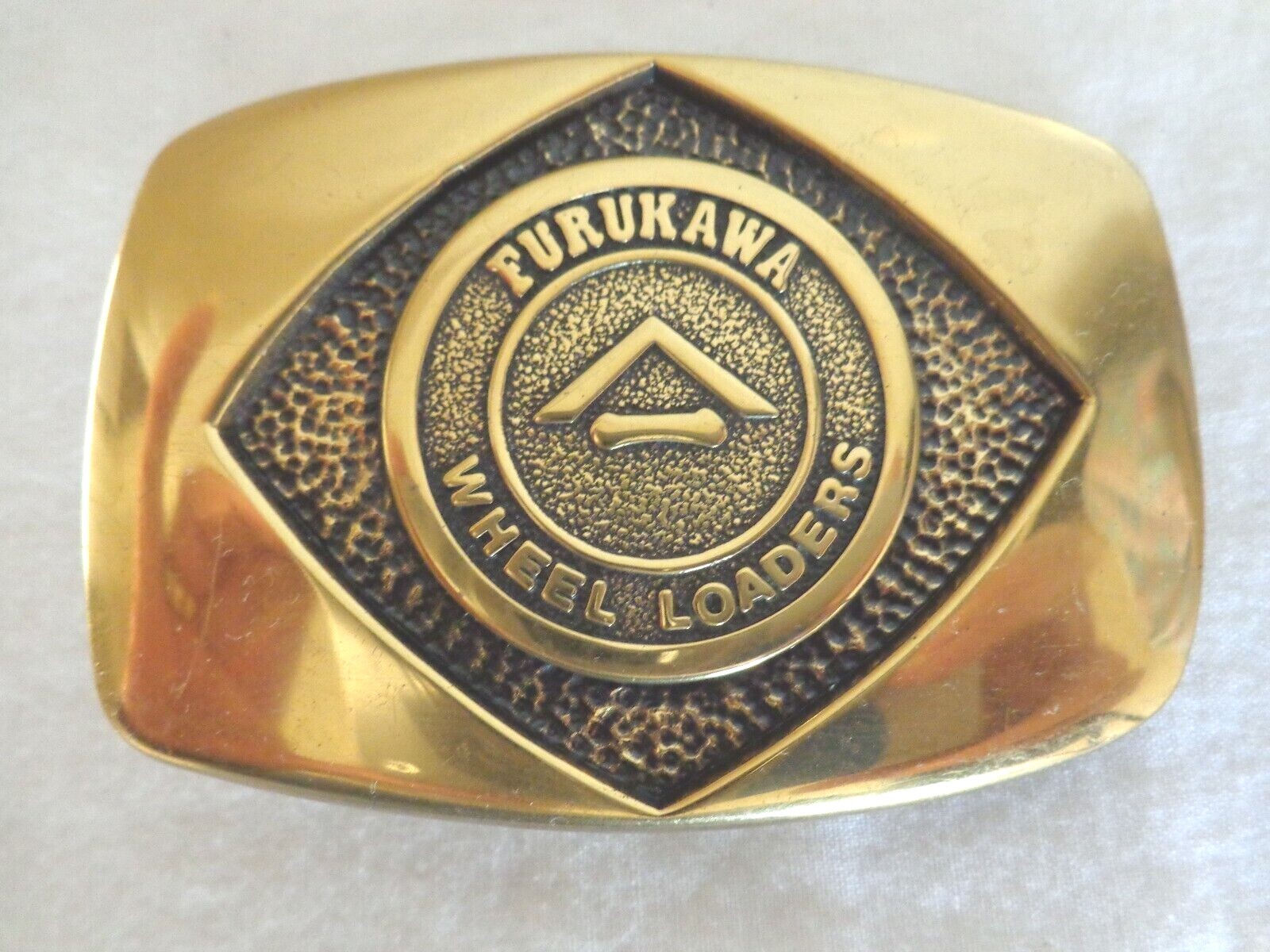 Brass Heavy Equipment Belt Buckles (#3273)