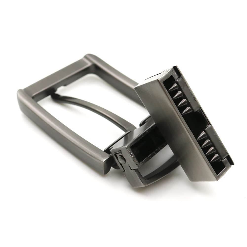UUYYEO Alloy Clamp Belt Buckle approx 3.5 cm in inner diameter, Silver