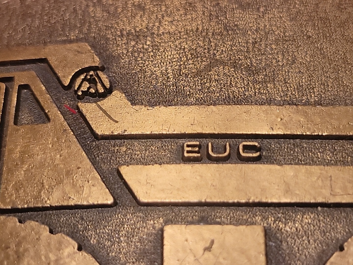 EUC BELT BUCKLE
