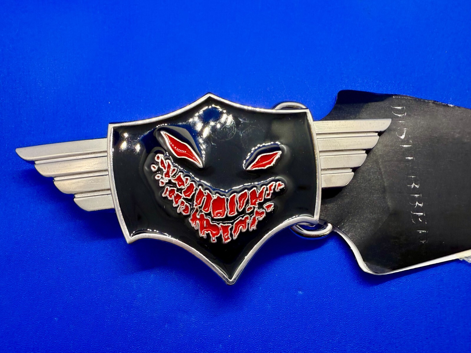 DISTURBED Creepy Face American Heavy Metal Band Logo 2009 Bravado Belt Buckle