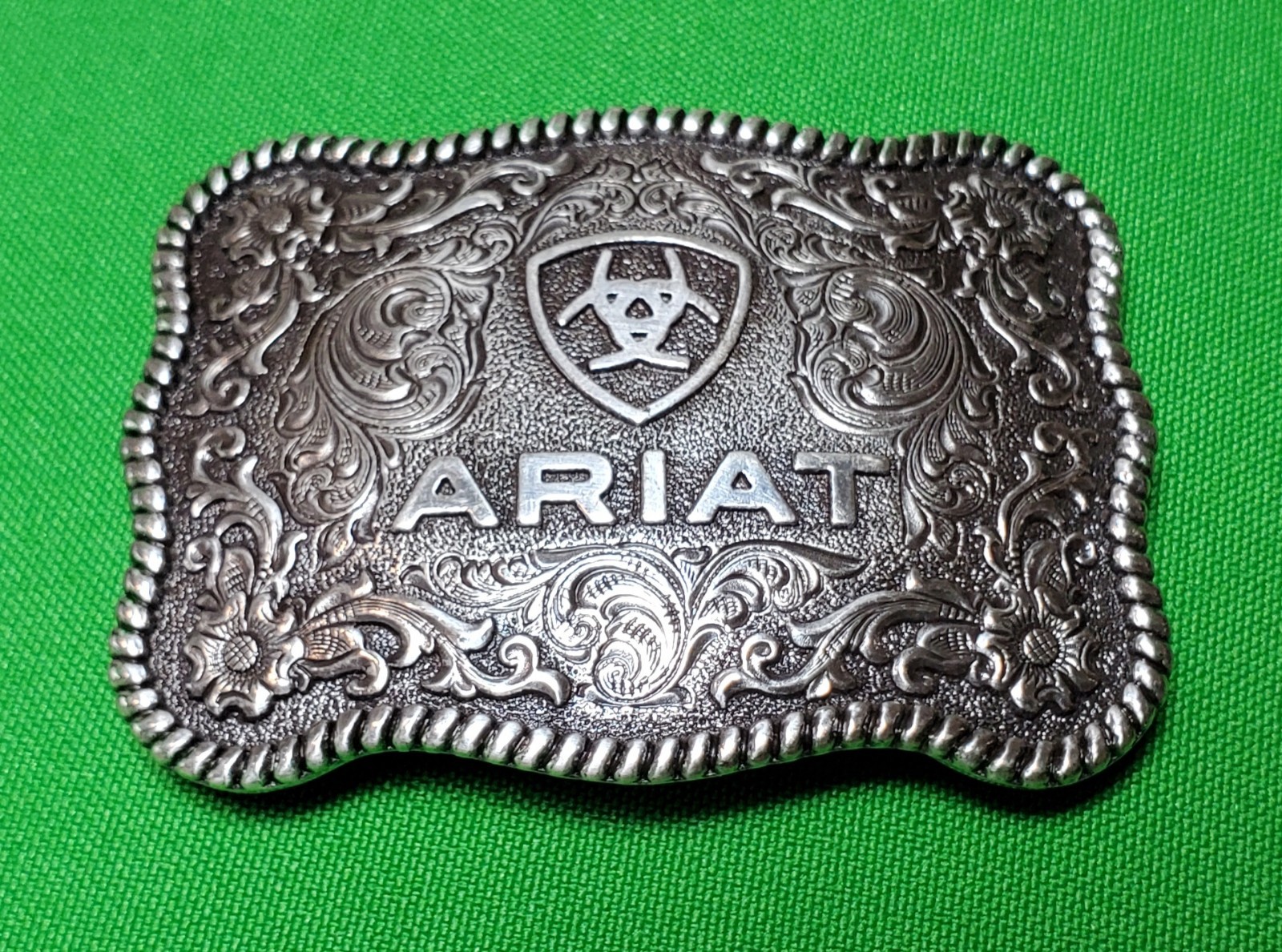 Lot of 4 Belt Buckles ~ Horse Head Jack Daniels Old No. 7 Fish Ariat