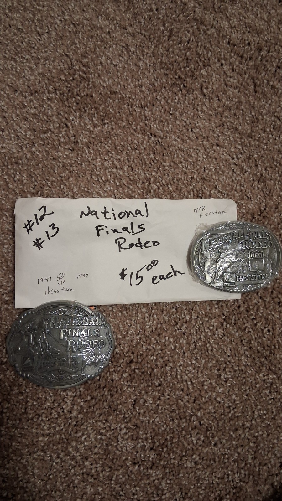 Assorted Belt Buckle Bronze/Silver Oval/Rectangular Graphic Print