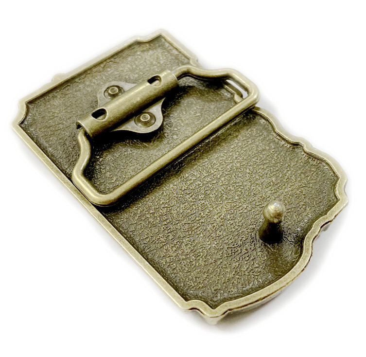 Golf Belt Buckle Western Cowboy American Sports Golfing (GLF-01-G)