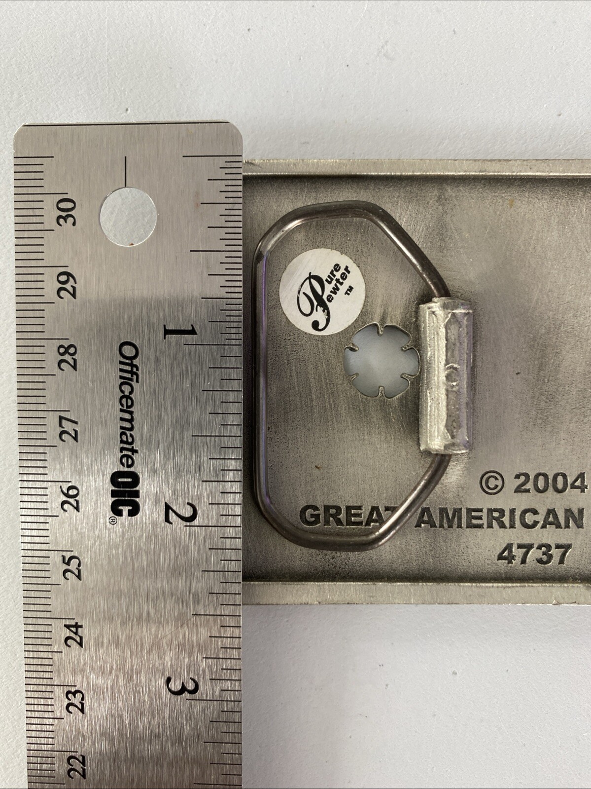 Cassette Belt Buckle “Get The Funk Out My Buckle” Great American Buckle Co.