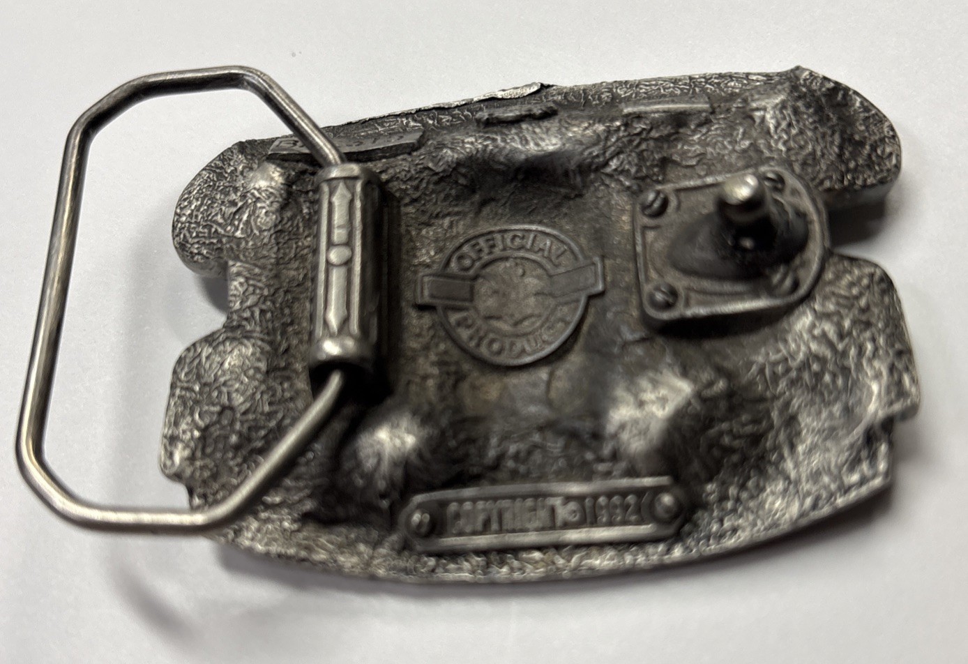 Vintage 1990s « Nothing Beats A Bud » Anheuser-Busch Budweiser Belt Buckle