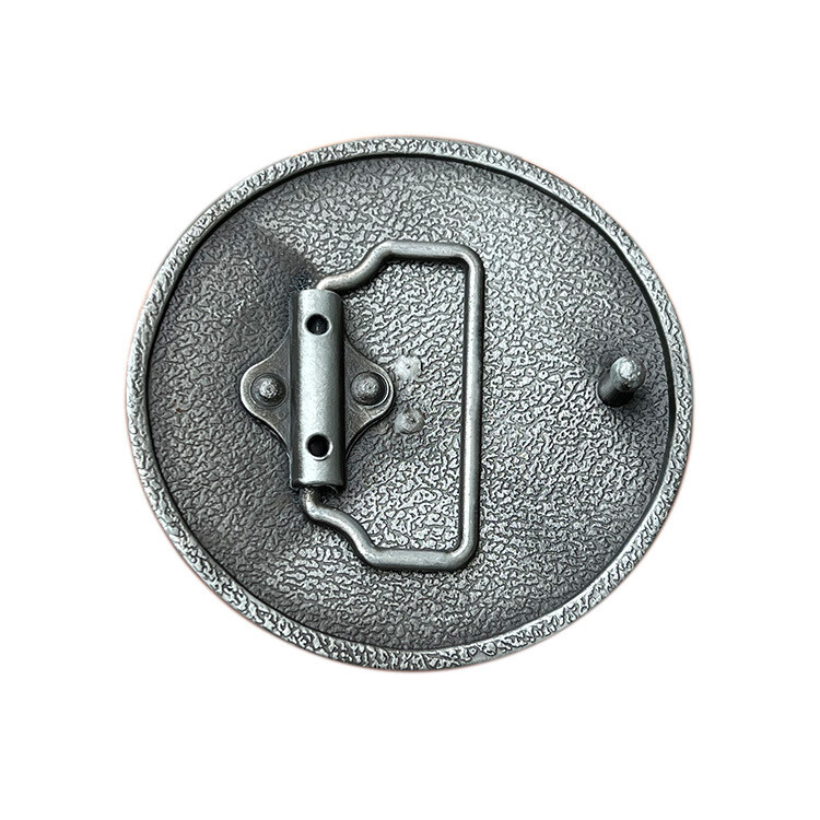 Zinc alloy belt buckle retro Western denim Celtic five pointed star belt buckle