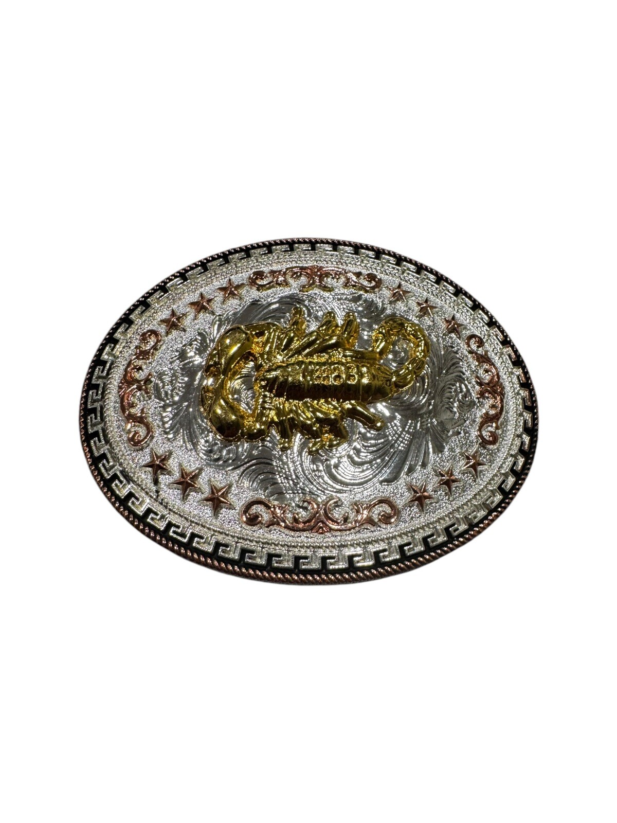 Western Cowboy Style Buckle Scorpion Hebilla Vaquera Con Alacran