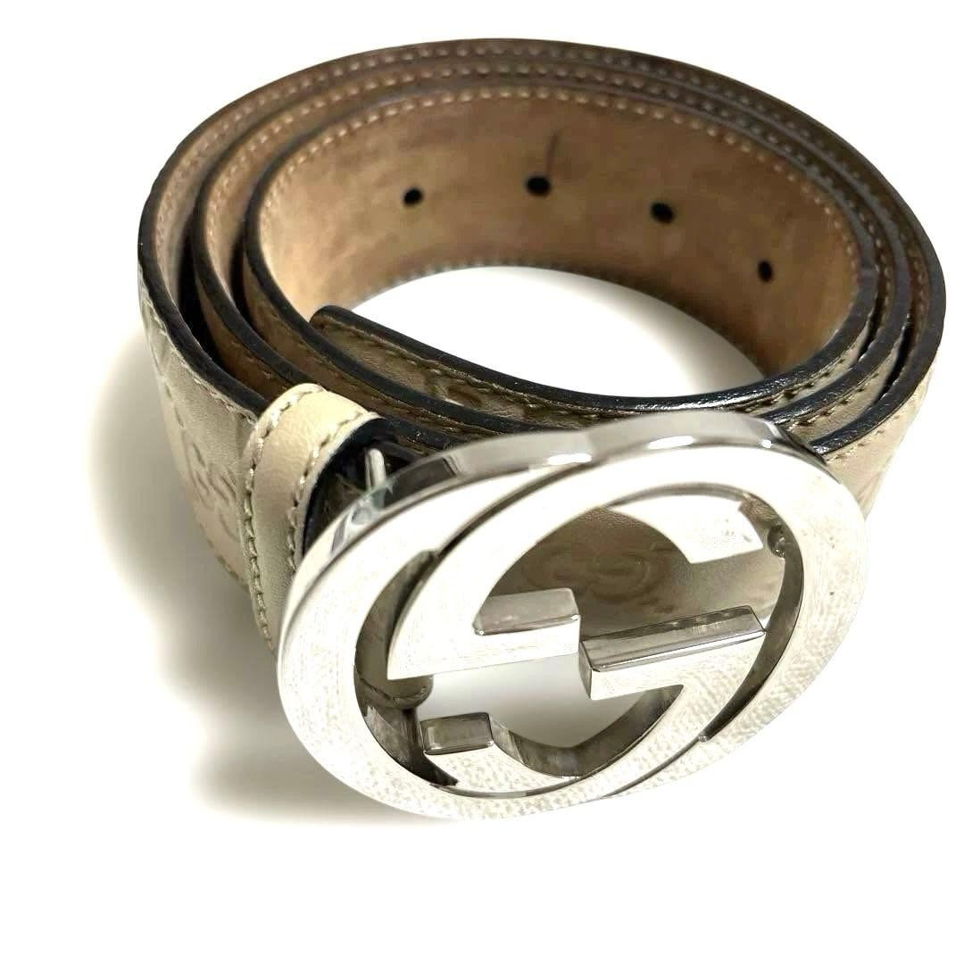 GUCCI Pre-Owned Belt Beige