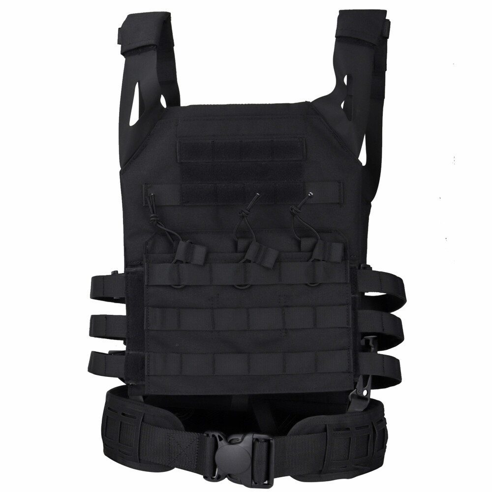 Men Tactical Molle Padded Patrol Belt Adjustable Waist Belts Hunting Combat Gear