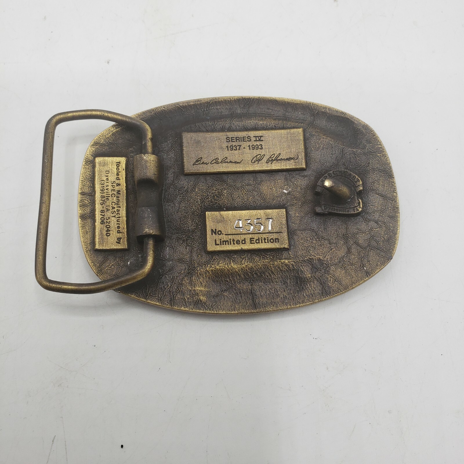 Tisco Belt Buckle Lot (3) 56 years (1)59 years limited edition numbered Tractor