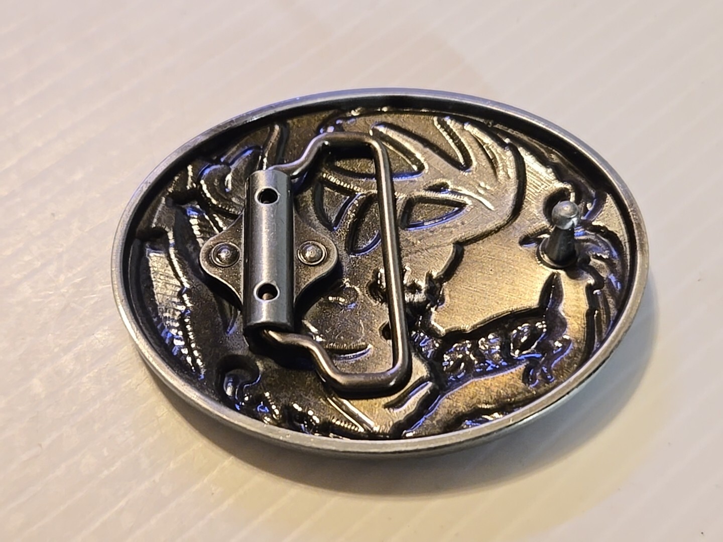 DEER HUNTING BUCK HUNTER Metal Belt Buckle