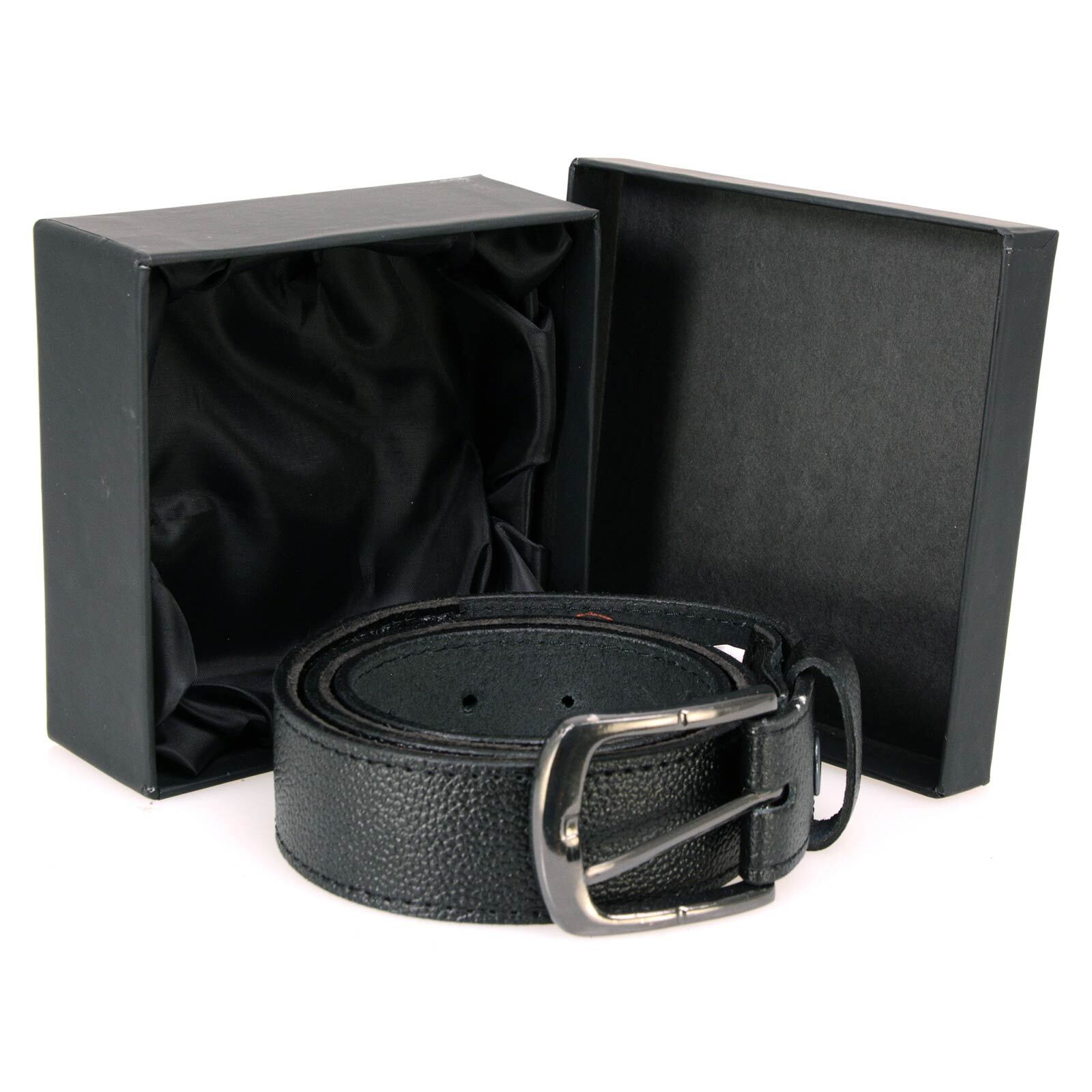 Milwaukee Leather MP7150 Men&rsquo;s Black Genuine Cowhide Leather Money Belt W/Secure