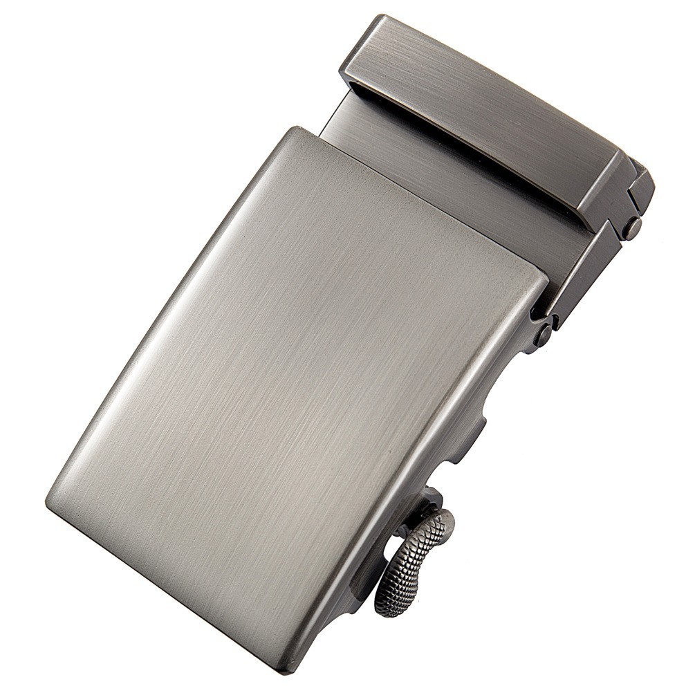 Classic Men’s Automatic Slide Buckle Rectangle Ratchet Belt Buckle Replacement