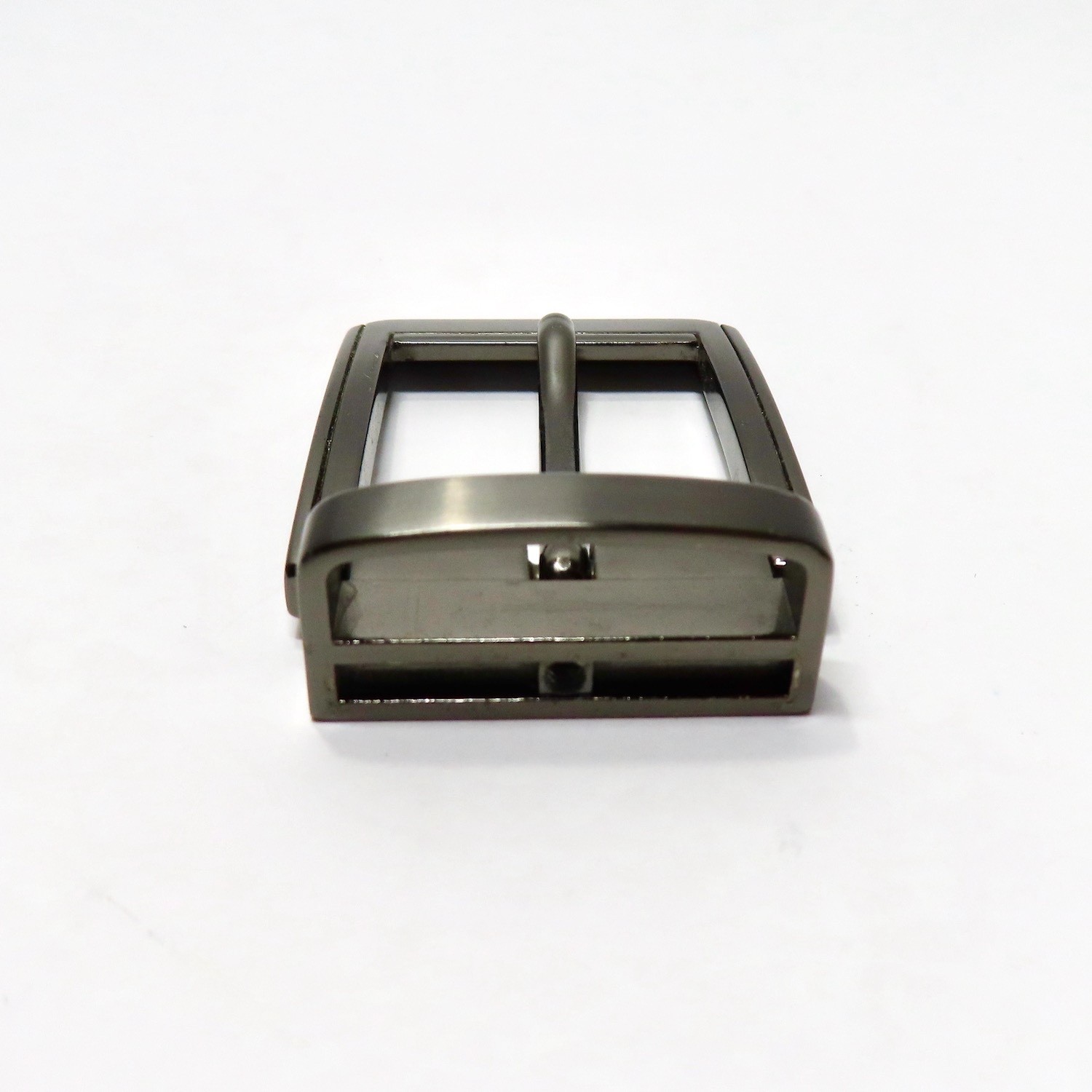 Mens Replacement Belt Buckle Gunmetal Single Prong Fits 1.5 Inch Belt