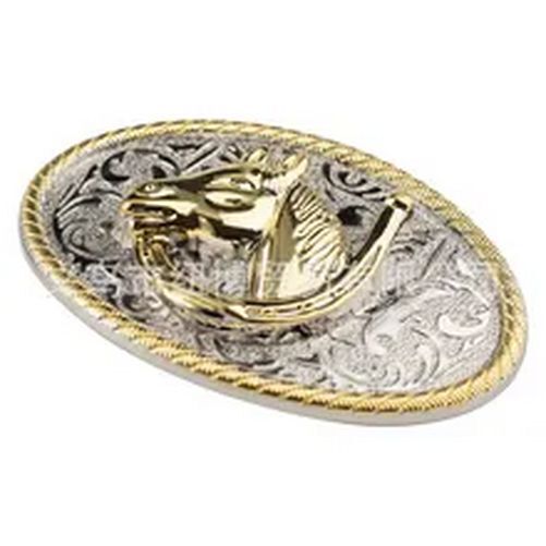 Horse Head Buckles – Super Large Alloy Smooth Buckle Belt Parts Self-Assembly