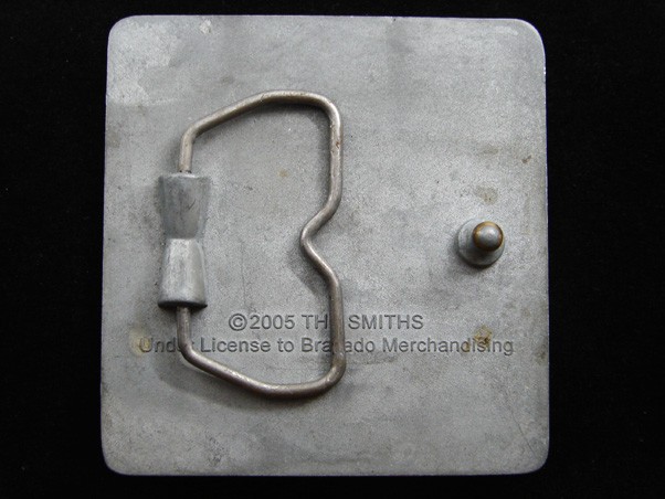 RE09142 2005 *THE SMITHS THE QUEEN IS DEAD* MUSIC BAND COMMEMORATIVE BELT BUCKLE