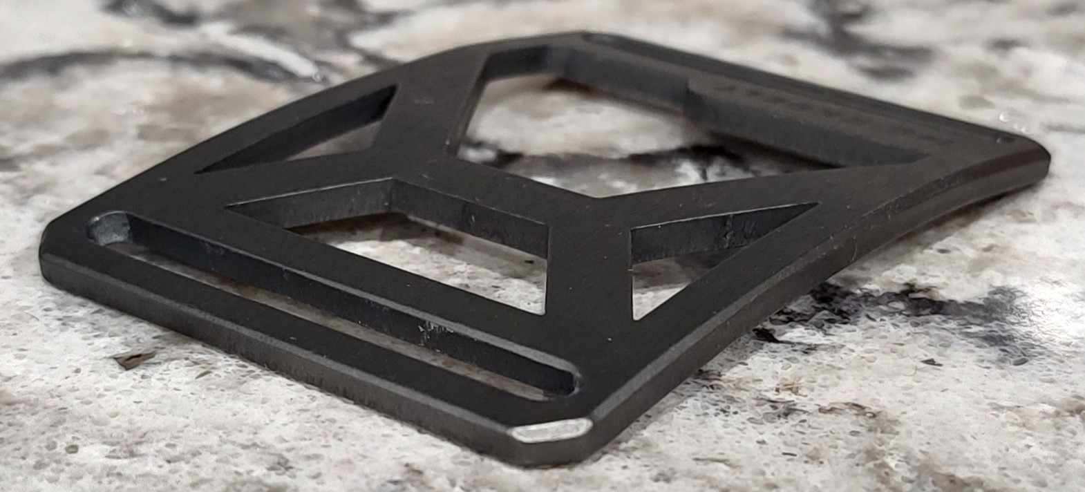 GRIP6 BELT BUCKLE – WORKBELT TACTICAL PRO – GUNMETAL GRAY – 1.75 INCH WIDE WORK