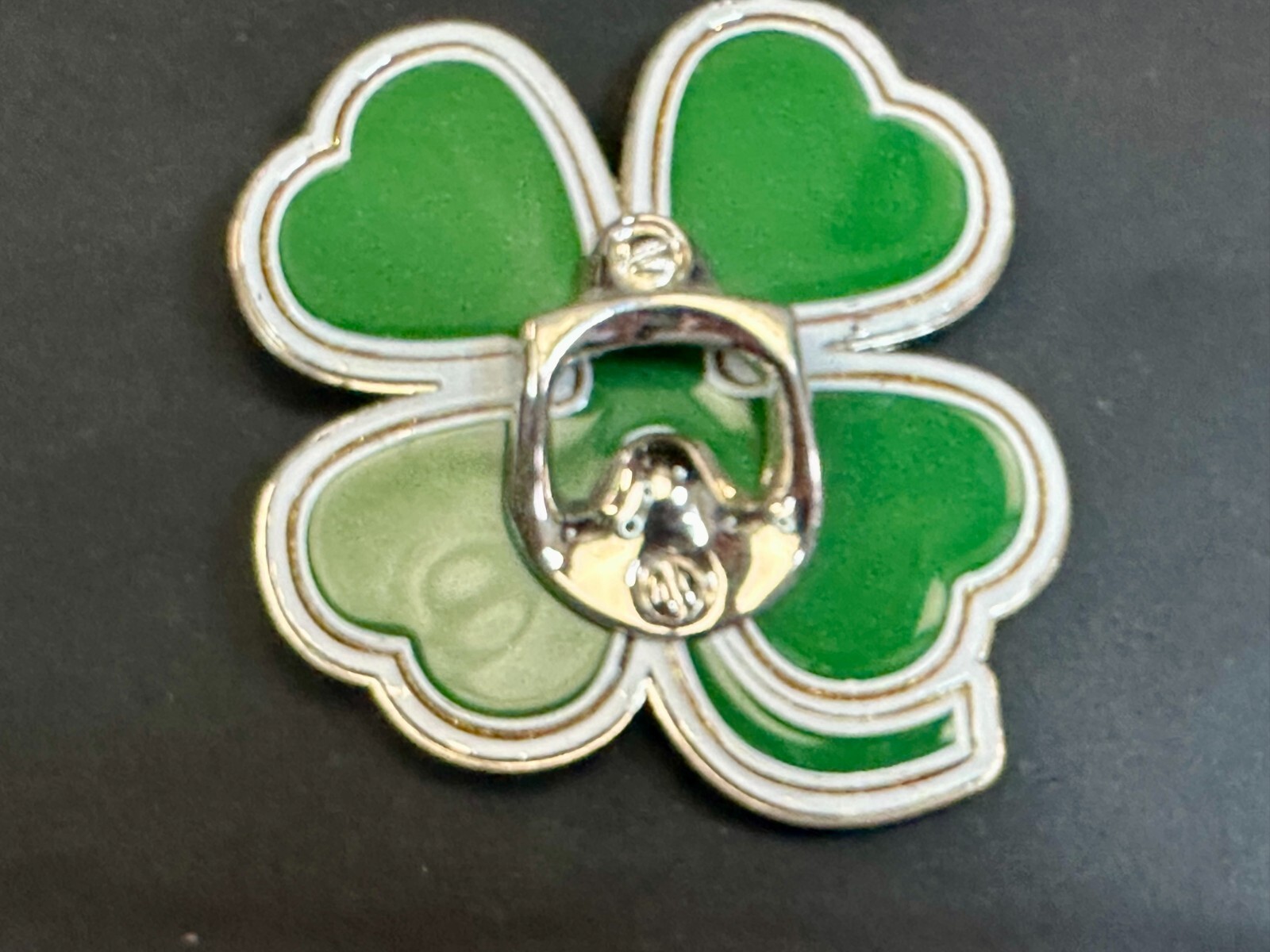 Lucky Four Leaf Clover Shamrock Cut Out Novelty Belt Buckle with Bottle Opener