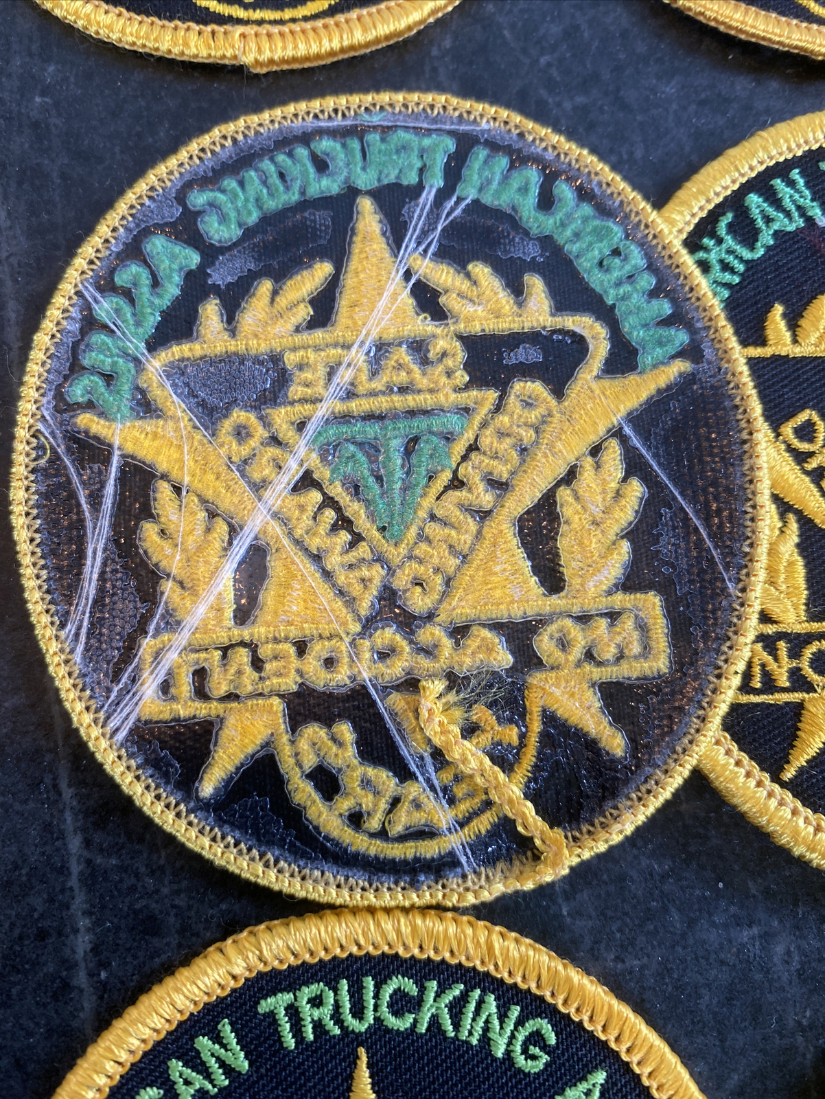 ATA SET SAFE DRIVING AWARD PATCH AMERICAN TRUCKING ASSOCIATION MILE 23 Yrs