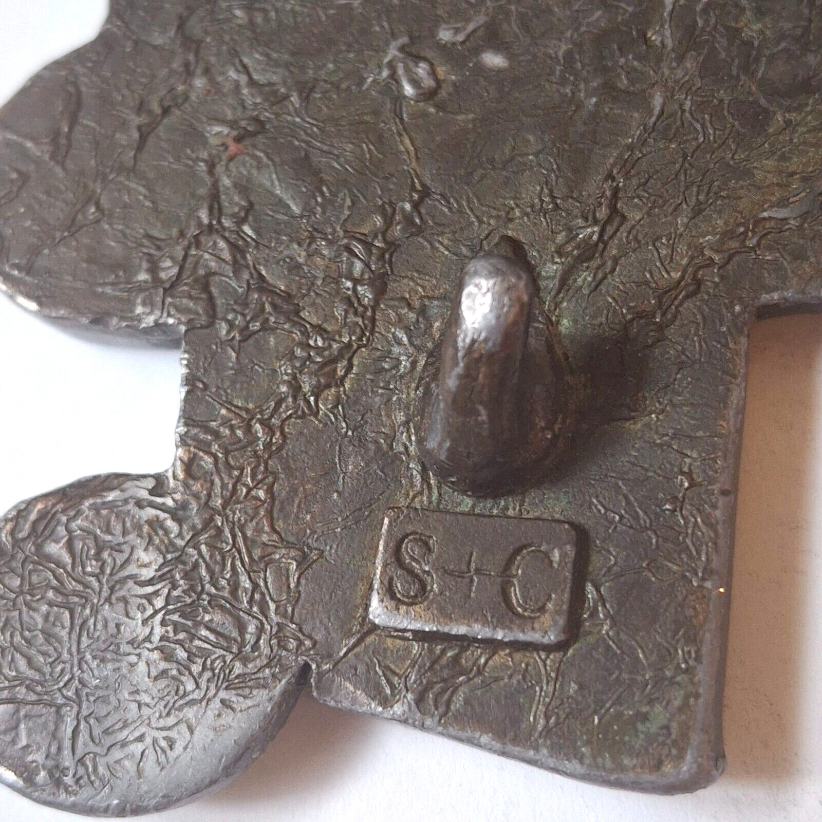 Vintage International Harvester 5288 The New #1 Tractor Belt Buckle Spec Cast