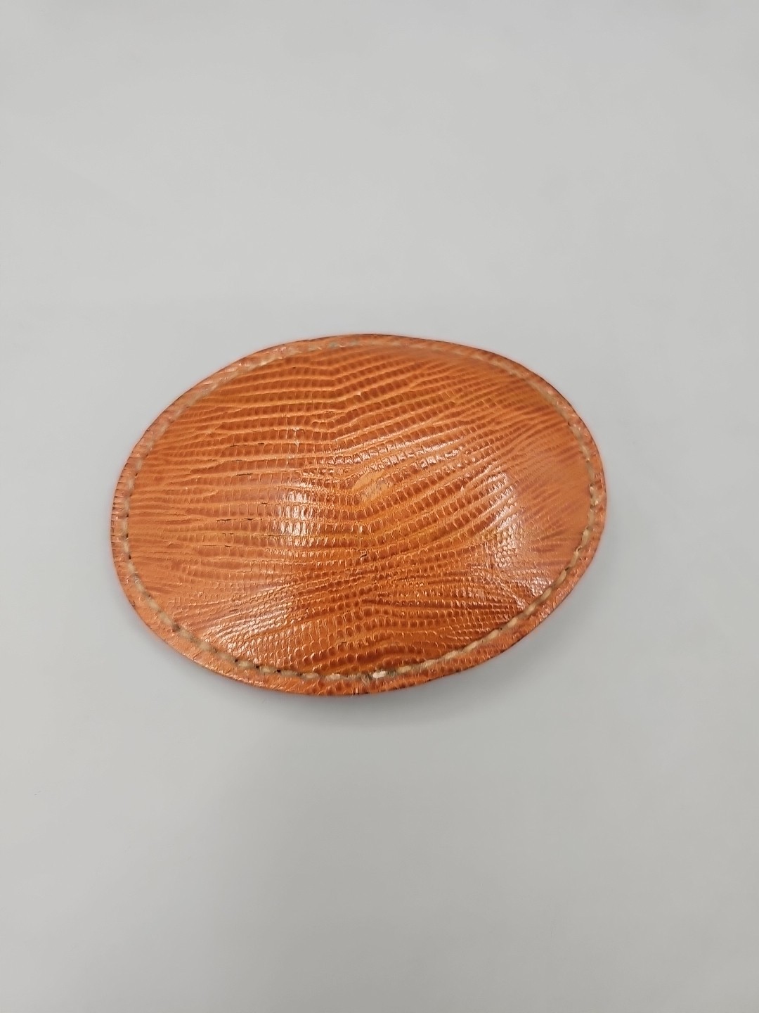 Dun Dee Belt Buckle Brown Genuine Leather 3 7/8&Prime; X 2 7/8&Prime; fits 1 1/2&Prime; 80799