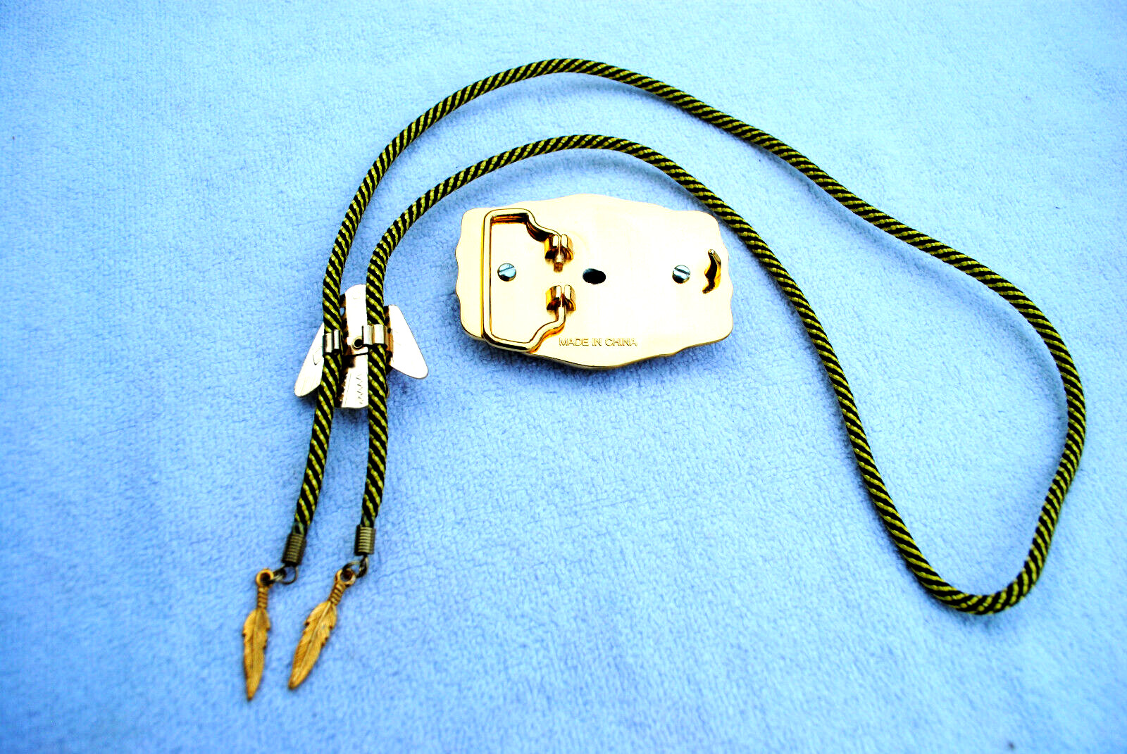 Western Belt Buckle and Bolo Set