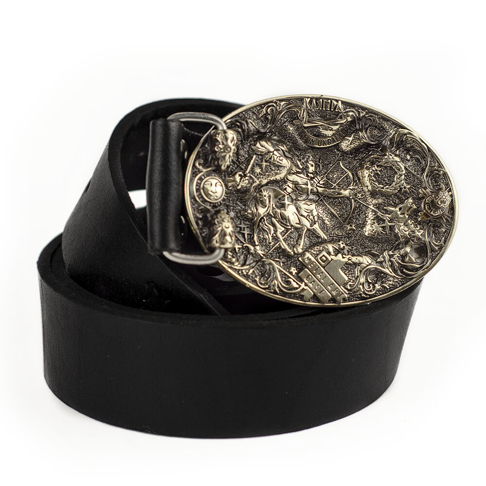 Aries german silver belt buckle, Aries ram Horoscope Astrological Zodiac Sign