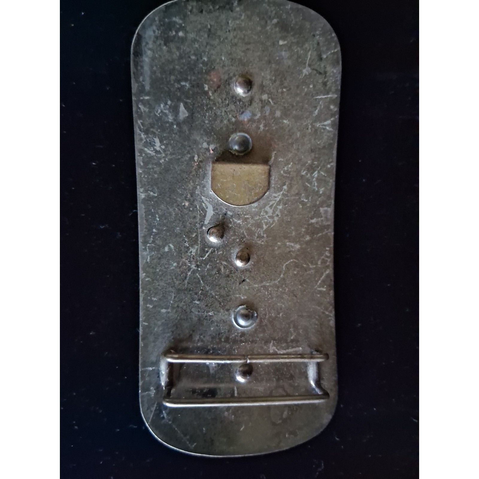 Sliver Tone Belt Buckle