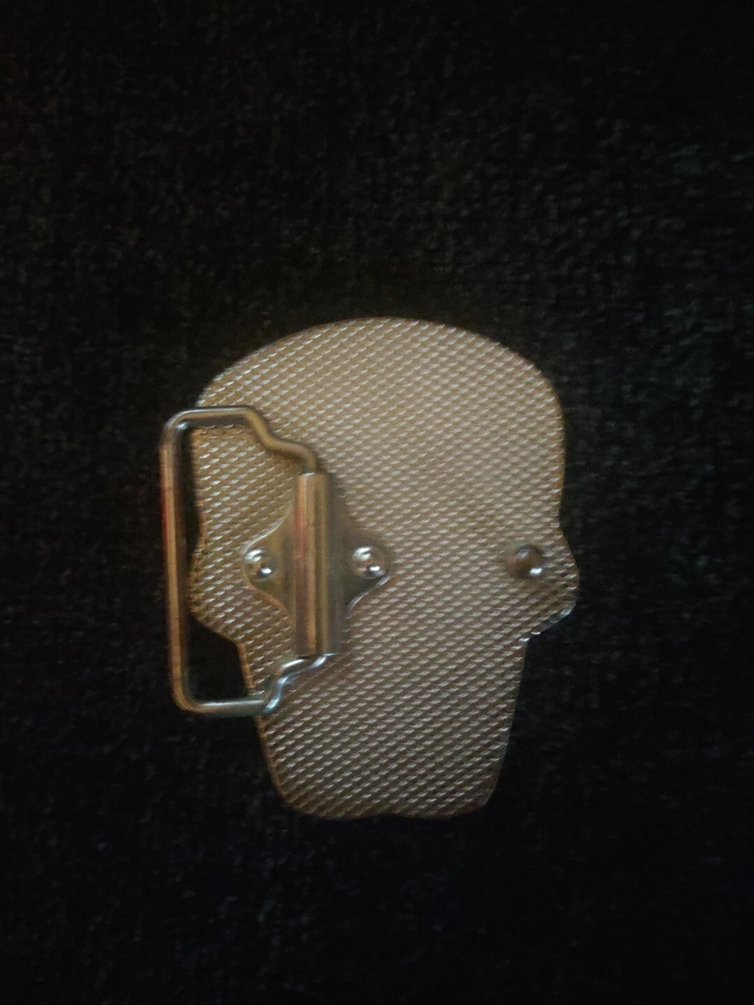 sugar skull belt buckle