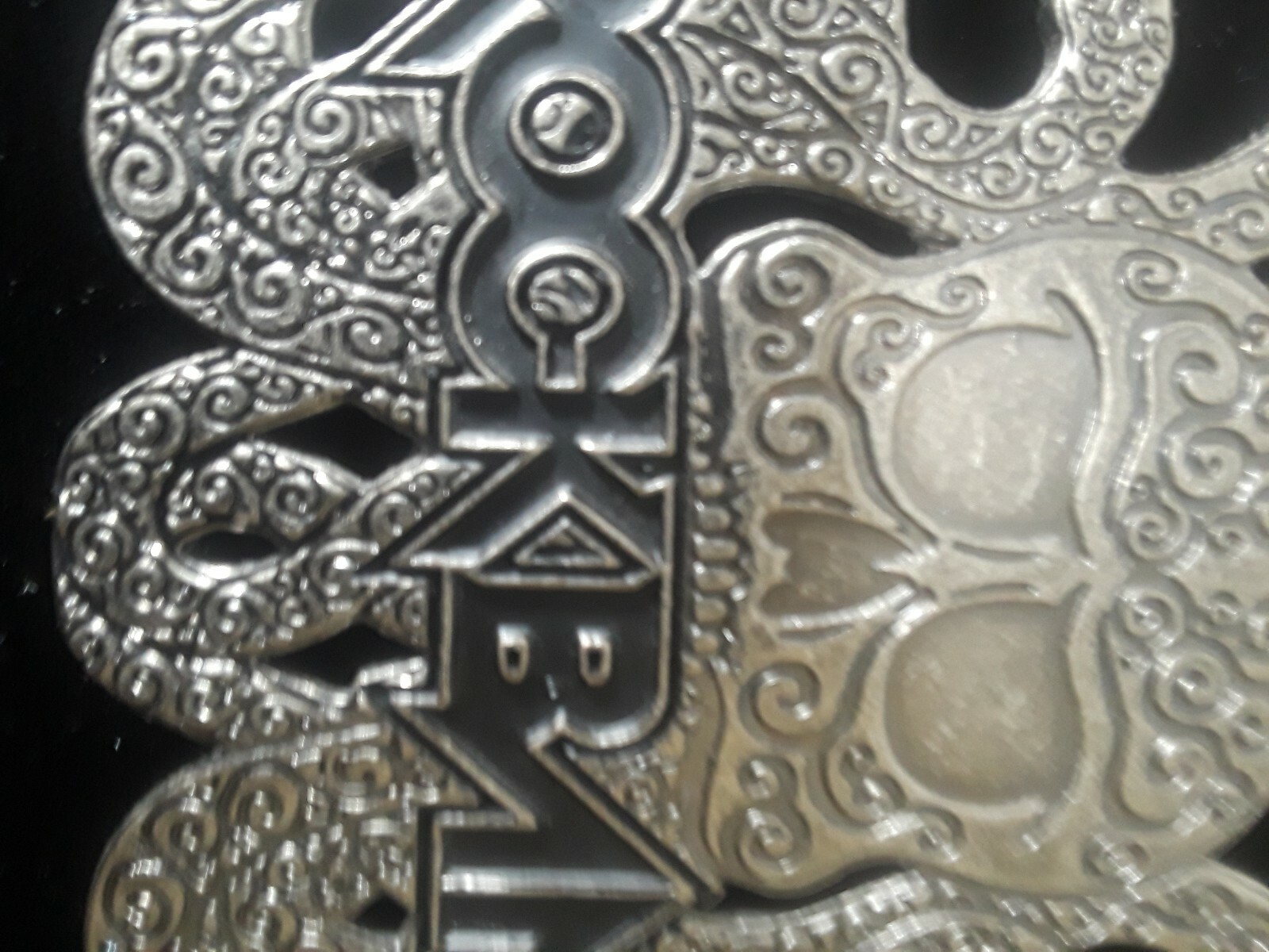 Rock Band Video Game Xbox Skull Metal Belt Buckle New Rock n Roll Rare Gothic
