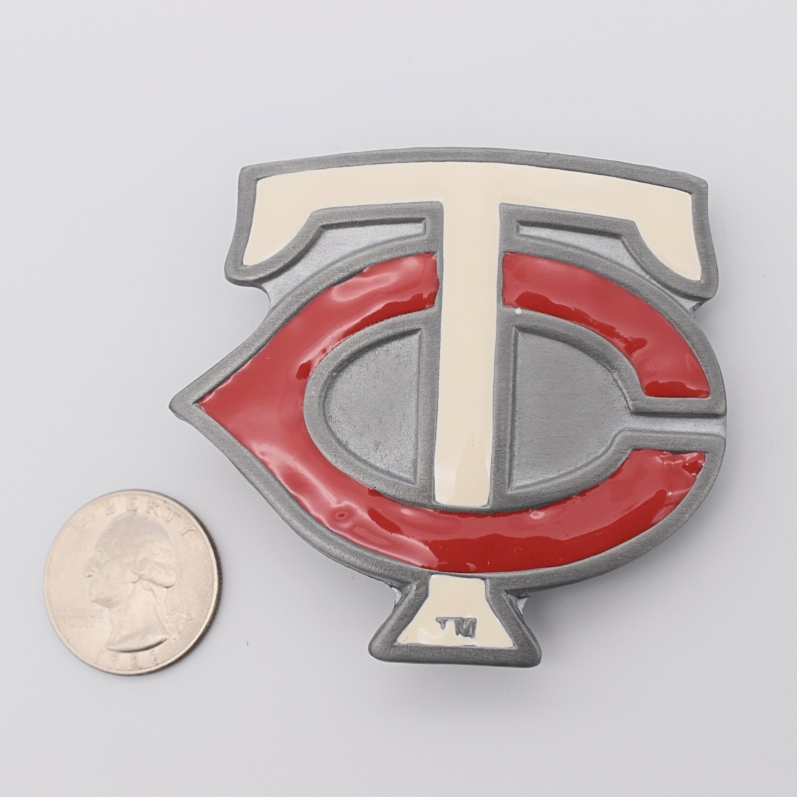 Minnesota Twins Baseball Team Belt Buckle (New)