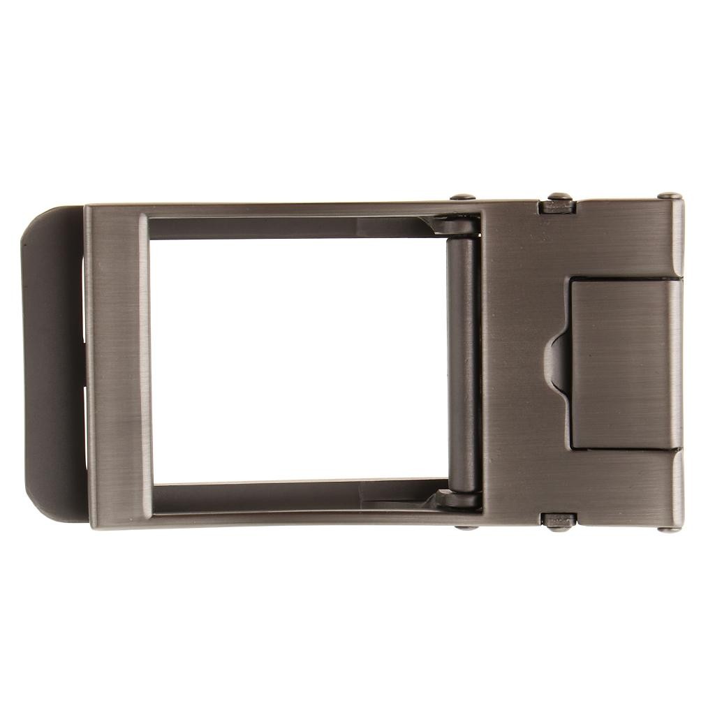 Men Alloy Ratchet Belt Automatic Slide Buckle Replacement
