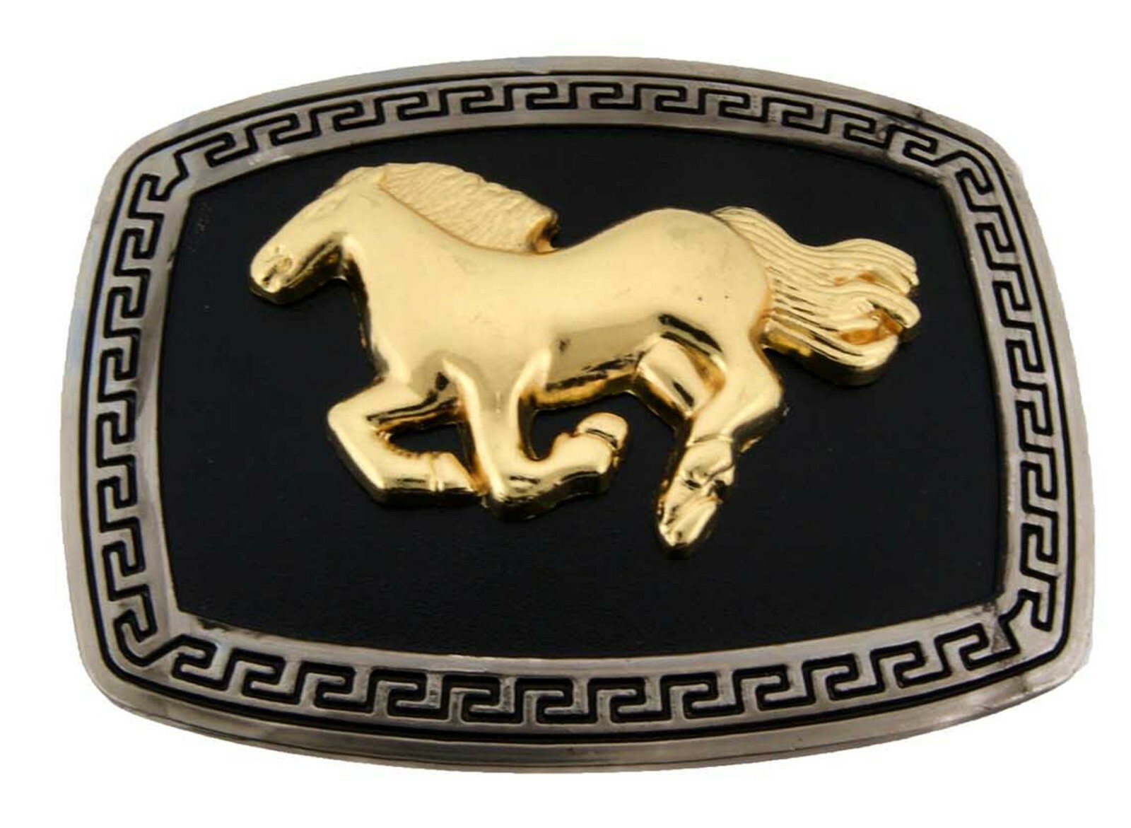 Horse Head Belt Buckle Western Rodeo Costume Horseshoes New Men Women Cowboy Big