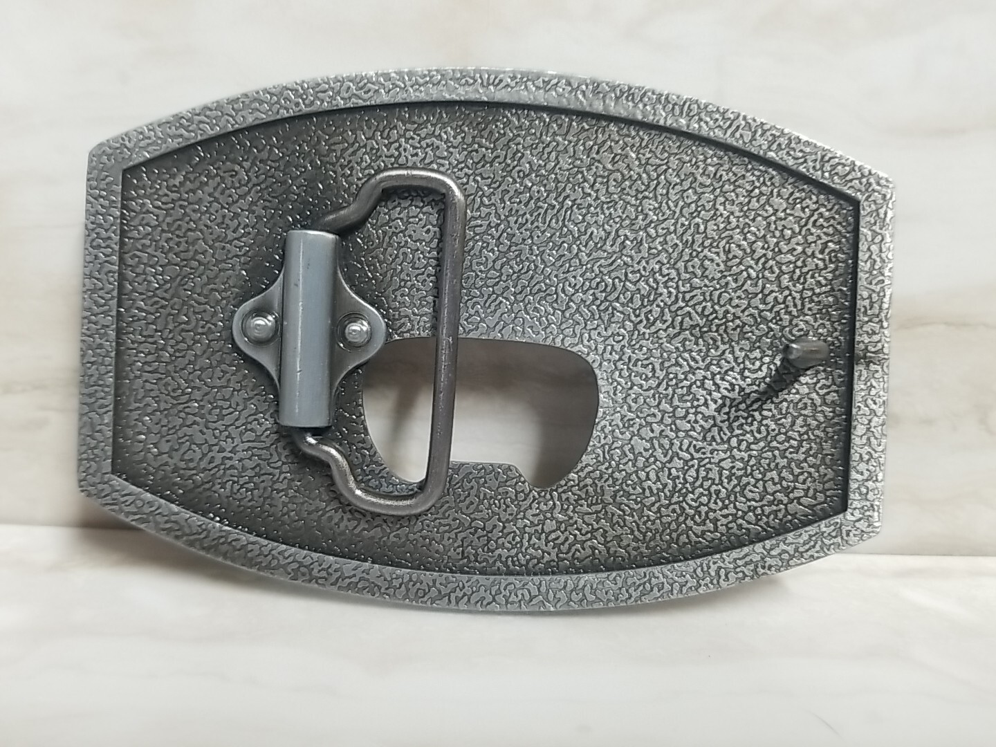 Lou&rsquo;s Bar BELT BUCKLE Poker & Liquor with Bottle Opener