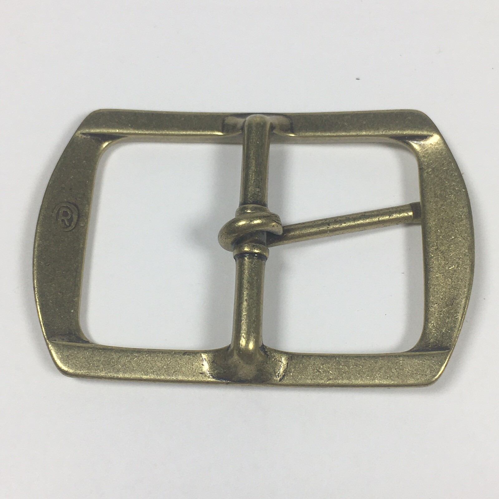 Vintage Replacement Belt Buckle Fits 1.2&Prime; Simple Basic Brass 2A