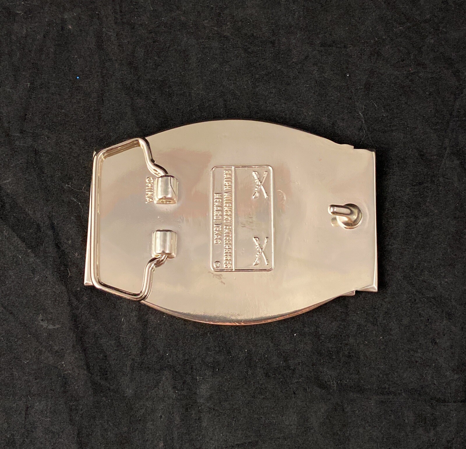 🌟US Army 9th Cavalry Unit Crest DUI Insignia, Silver & Gold Tone Belt Buckle