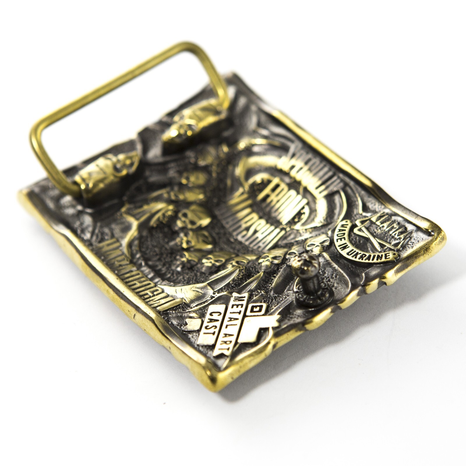 Belt buckle Predator, Extraterrestrial monster trophy Hunter, The Yautja monster