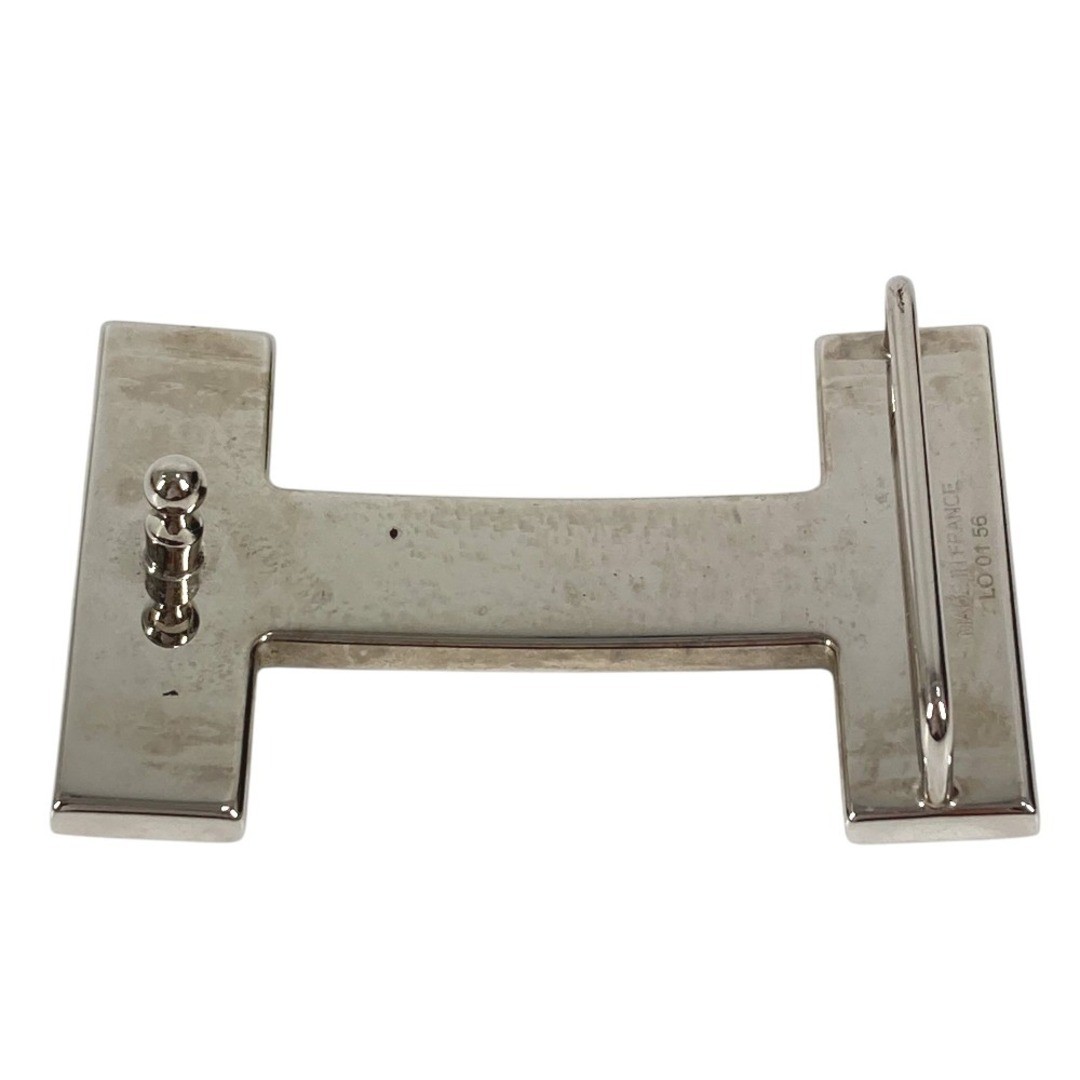 Hermes H Belt Logo Buckle Only Metal Silver