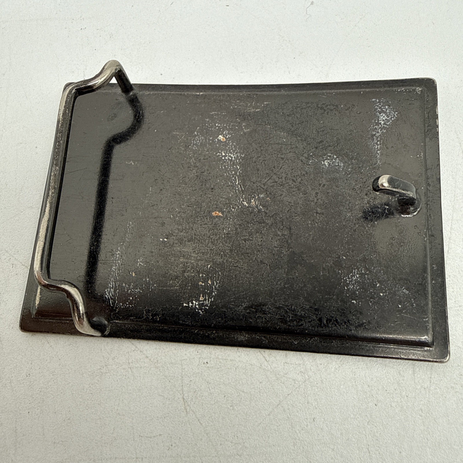 French National Flag Belt Buckle 3.25&Prime;x2.25&Prime;