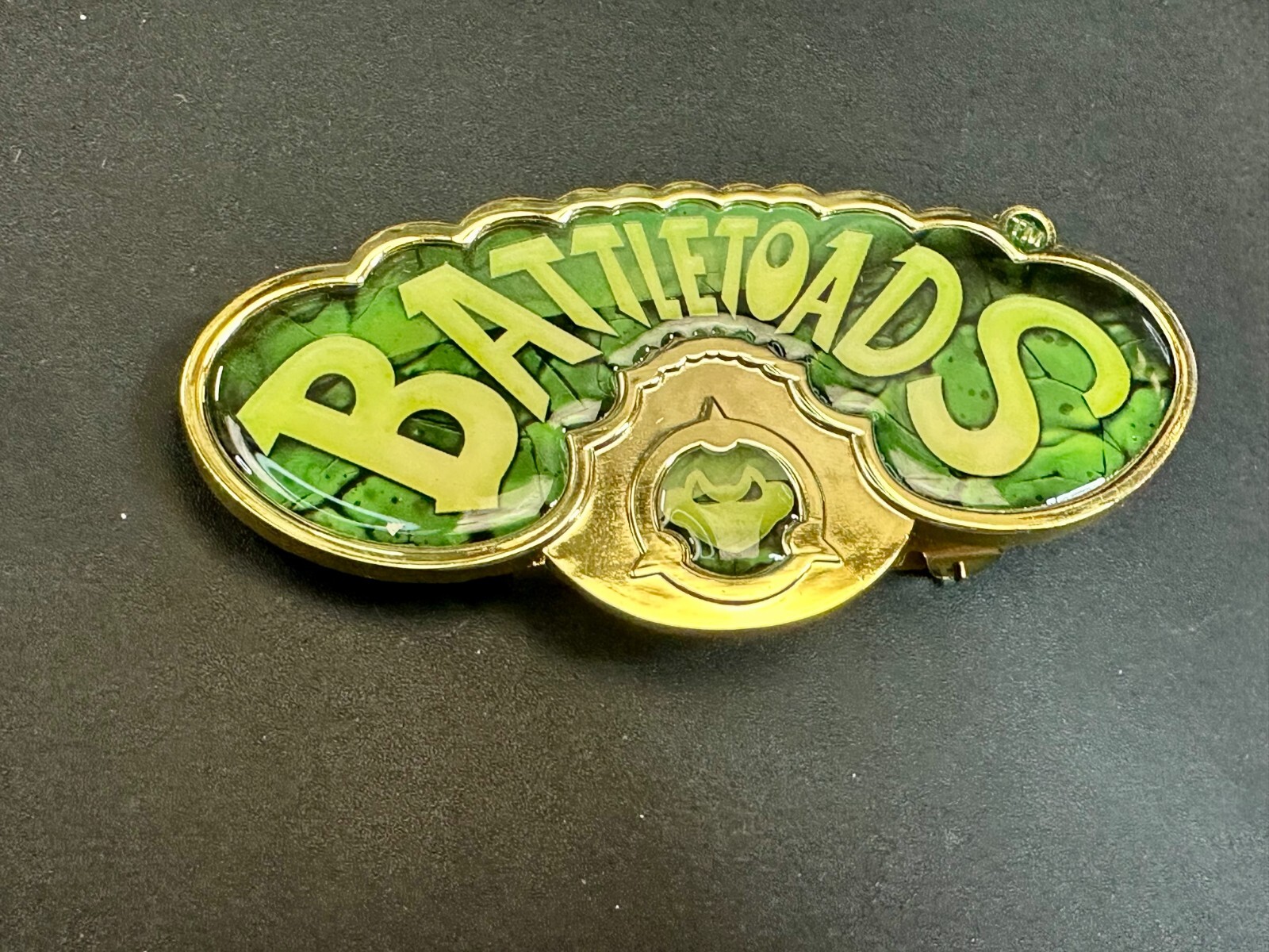 NOB Battletoads June 2017 Loot Crate Gaming Exclusive Nes Gold Tone Belt Buckle