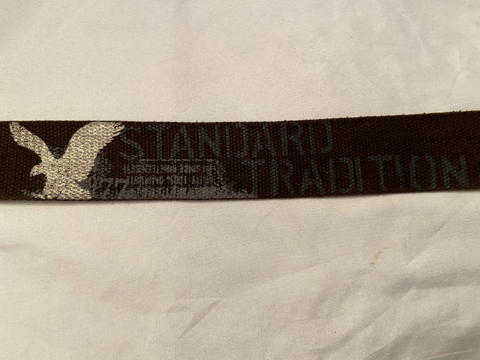 AMERICAN EAGLE OUTFITTERS Standard Tradition Cotton Leather Size S belt