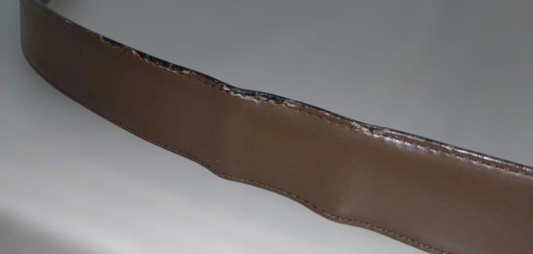 GUCCI buckle belt G Logo Silver hardware Made in Italy Leather Black Brown Men&rsquo;s