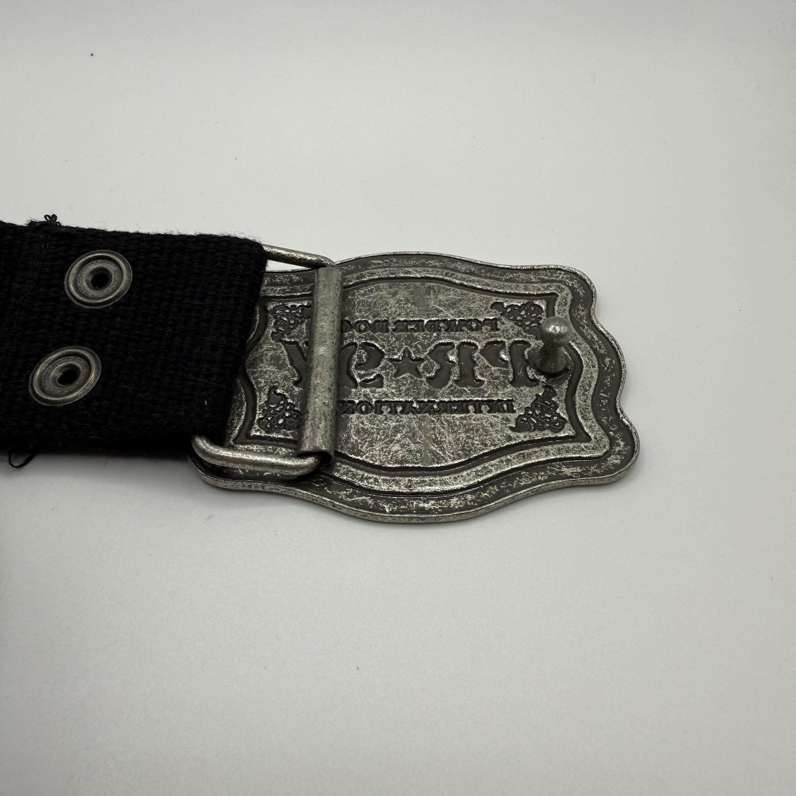 RF15165 Powder Room International PR-97 Metal Belt Buckle Belt Rope Strap USA