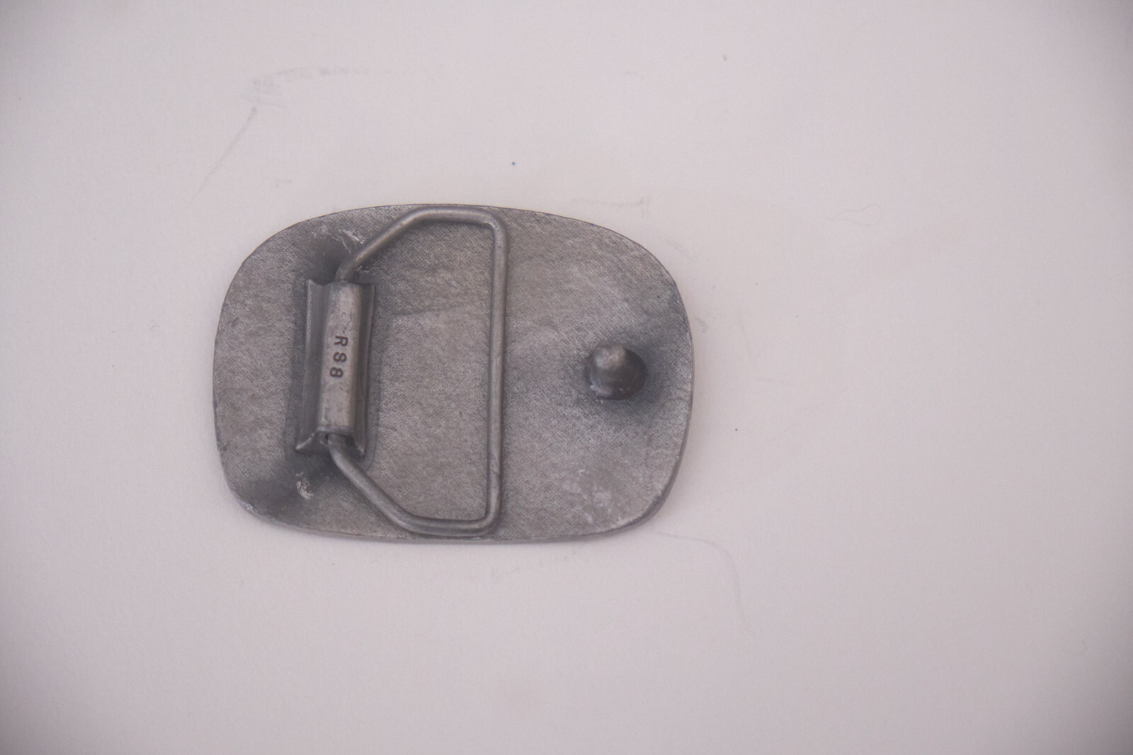 Vintage 80s Pacific Northwest Totem Art Beaver Belt Buckle