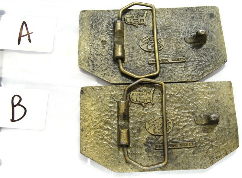Vintage W Mark&rsquo;s Work Warehouse Belt Buckle Spec Cast Denver Colorado