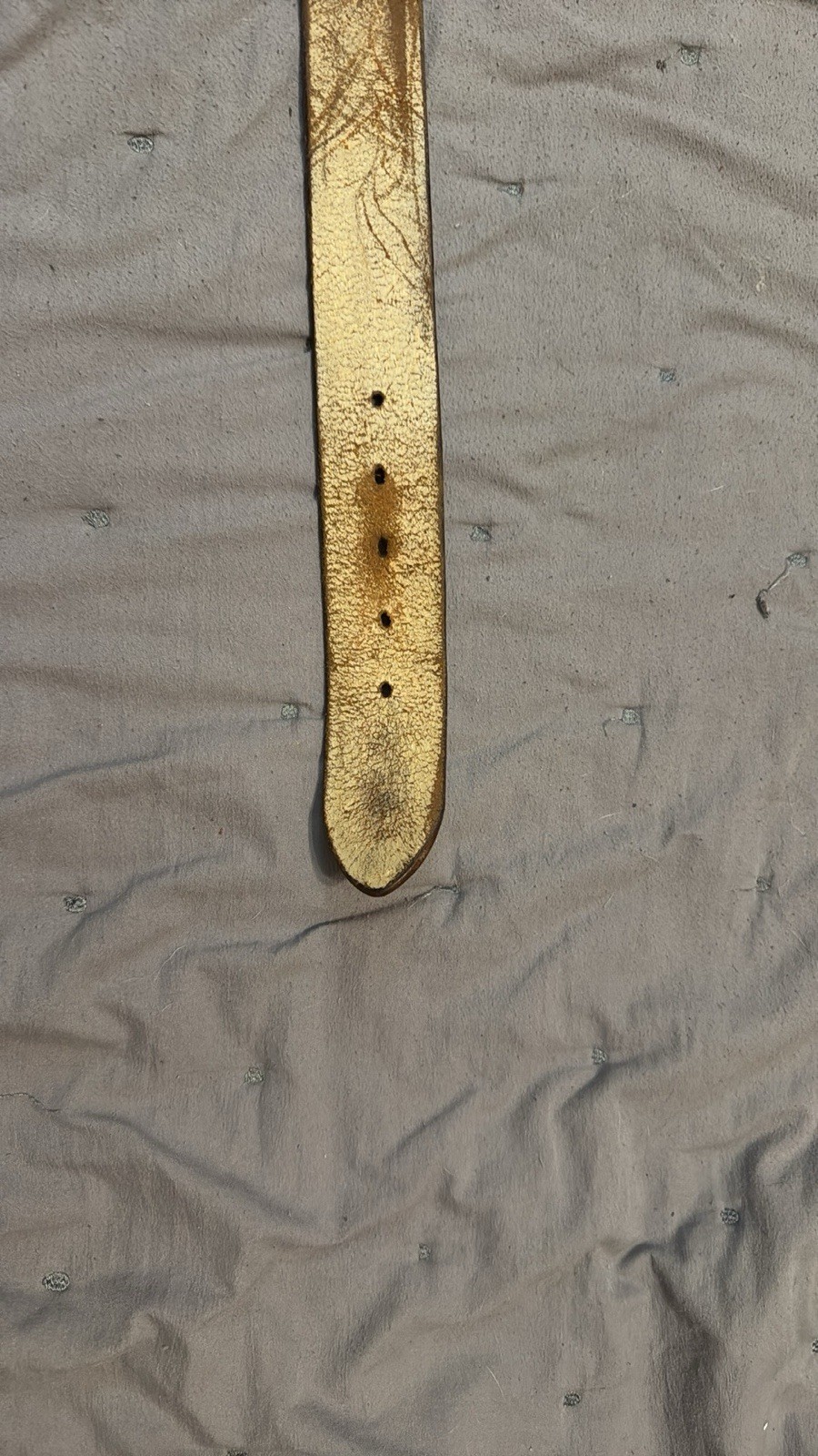 Cabela&rsquo;s Leather Buckle in Brown and Gold